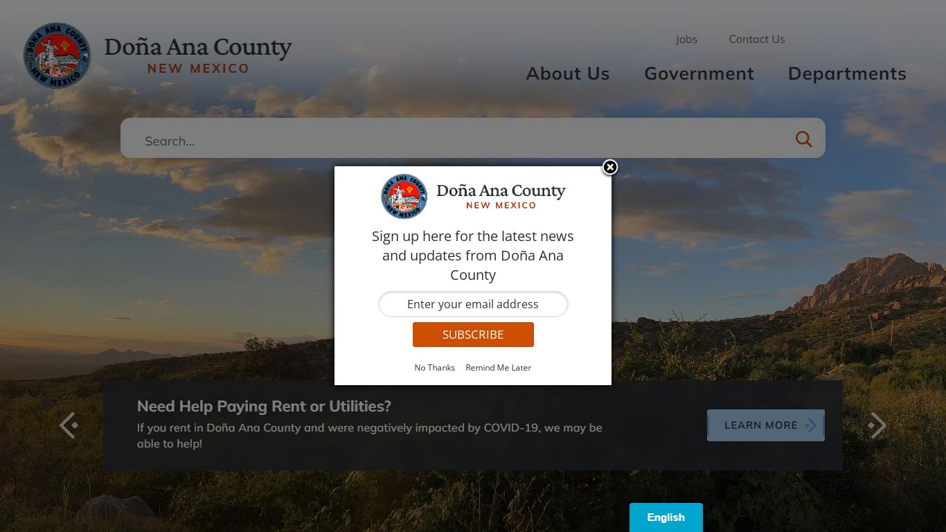Doña Ana County, NM | Home